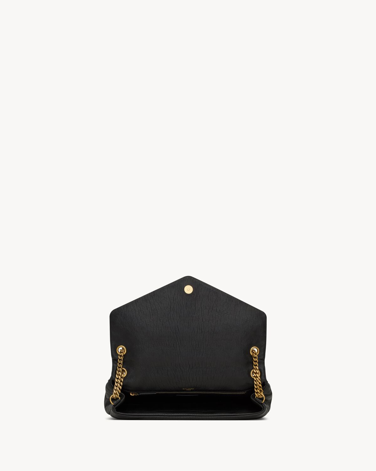 YSL Calypso Large in Grained Lambskin - Image 3